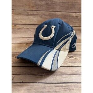 Vintage Indianapolis Colts Reebok Fitted Stretch Fit Hat One Size